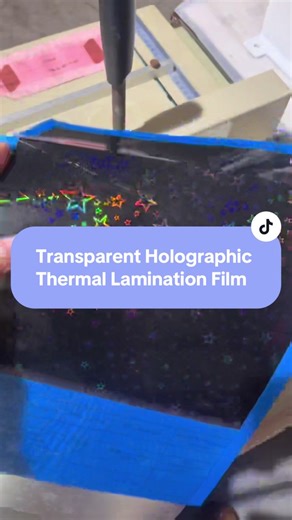 Enhance Packaging with Transparent Holographic Film