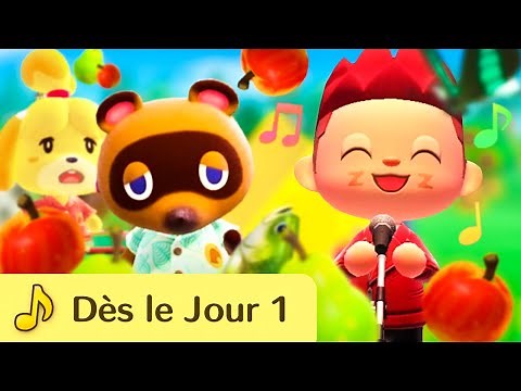 Dès le Jour 1 ft. Kéké [Chanson Animal Crossing] - Parodie Louane