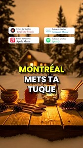 Chanson de Noël Québécoise🎄🎅#quebecmusic #quebec #montreal #quebecois | Échos du Québec