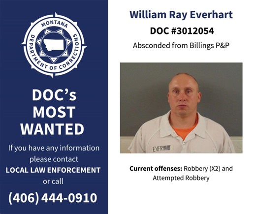 Every Wednesday #MTCorrections seeks the assistance of the community to locate offenders who have absconded from supervision. They are generally violent or sexual offenders who should be considered dangerous. If you have any information about their whereabouts, contact your local law enforcement office or call 444-0910. #WantedWednesday | Montana Department of Corrections