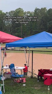 i know an “outfield timeout” when I see one…..🤣💔 #sportsparents #softball #youthsports #timeout #parents | Jessica Whittington