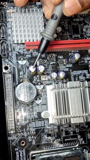 Computer Motherboard Physical Damage identification