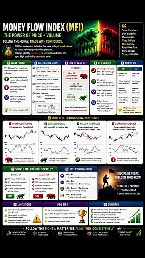 Money Flow Index (MFI) Explained 🔥 Smart Money Trading Indicator!