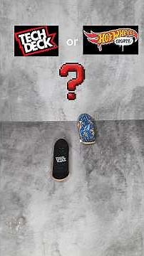 Unboxing & review fingerboards Tech Deck vs Hot Wheels Skate