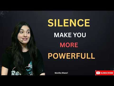 Silence Makes You More Powerful | The Strength of Staying Quiet | Motivational Speech