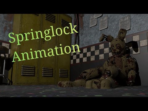 FNaF Springlock Animation (Blender Animaiton)