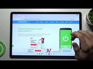 Lenovo Tab P12: How to Add Website Shortcut Icon to Home Screen