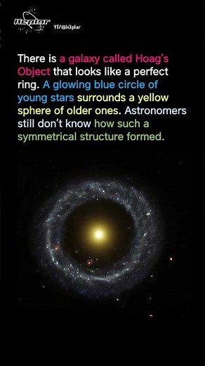 🌌 Hoag’s Object: The Galaxy That Looks Like a Perfect Ring ✨