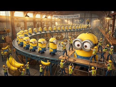 Inside a Funny Yellow Character Toy Factory | How Laugh-Out-Loud Toys Are Made
