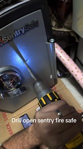 4.5K views | Drill open sentry fire safe. | Vault Cracker | Facebook