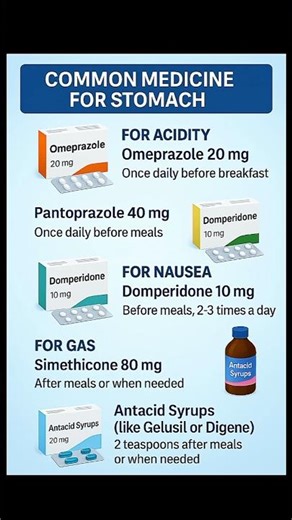 common medicine for stomach #pharmacist #doctor #healthtips #stomach