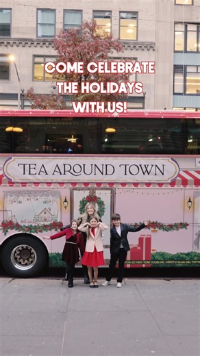 We’re back for another magical year with New York Botanical Garden, and we’re bringing even more holiday sparkle to Tea Around Town! ✨❄️ Journey with us to a winter wonderland where the iconic Holiday Train Show brings New York’s favorite seasonal traditions to life 🚂 As we make our way to the Gardens, enjoy delectable teas, delicious treats, and festive interactive fun. And once you arrive, get ready to be welcomed by pure holiday enchantment, from nostalgic model trains to dazzling displays t