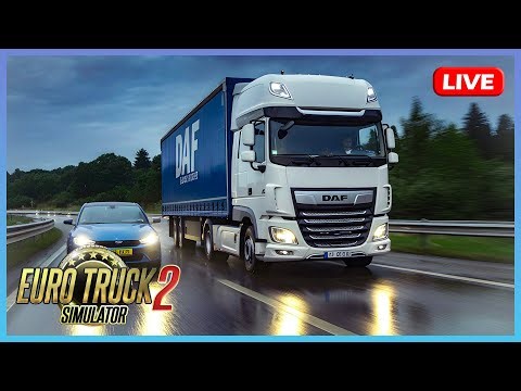 🏆 DAF XG+ HARD MODE! Realistic Shifting | ETS2 LIVE Long Haul