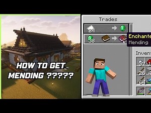How to Get the Mending Book from a Librarian in Minecraft Java Edition ??