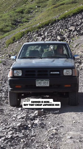 Overlanding cheap in the 92 Mazda B2600i