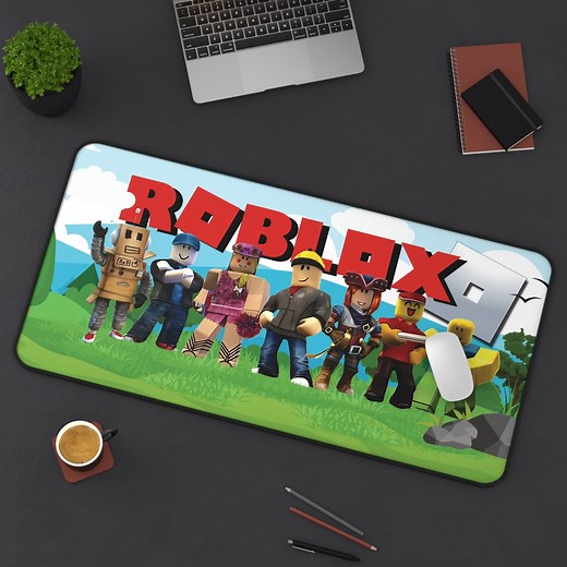 Roblox Mouse Pad Gaming Desk Mat in 3 Sizes, Non-slip, Stitched Edges, Gift for Roblox Fans & Gamer Setup - Etsy
