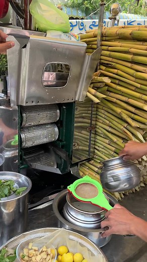 Fresh Sugarcane Juice Recipe with Mint & Lemon