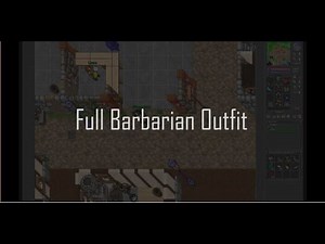 Tibia: Full Barbarian Outfit