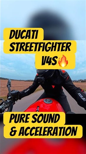 Fast Ride on Ducati Streetfighter V4S 2025 | Pure Sound & Acceleration 🔥