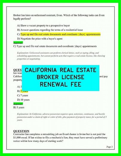 2026 California Real Estate Broker License Renewal Fees What You Must Know 🚨🏢