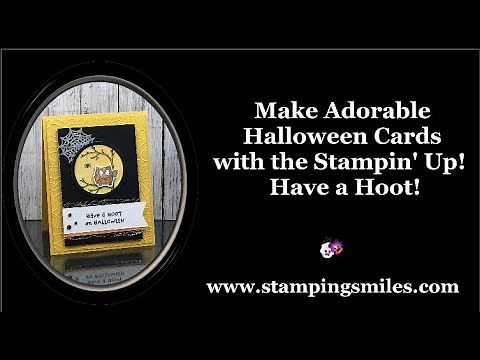 Make Adorable Halloween Cards with Stampin' Up! Have a Hoot
