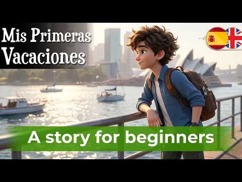 LEARN SPANISH with Easy Story – Mis primeras vacaciones (A1-A2) Spanish Listening Practice