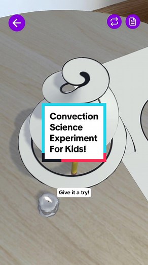 Kids Science Experiments in AR on TikTok