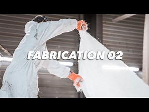 Fabrication d'une piscine coque polyester - Épisode 02