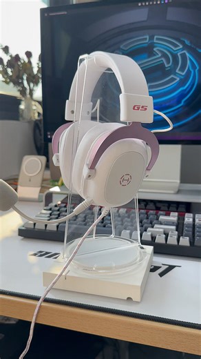 漫步者（EDIFIER）HECATE G5有线专业赛事级头戴式电竞游戏耳机 USB7.1声道电脑吃鸡fps耳麦 降噪麦克风 银白色