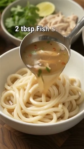 Khao Piak Sen 🇱🇦🍜 | ເຂົ້າປຽກເສັ້ນ | Lao Chicken Noodle Soup #Shorts