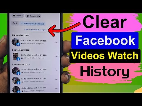 How to Clear Videos You’ve Watched on Facebook 2024 | New Update