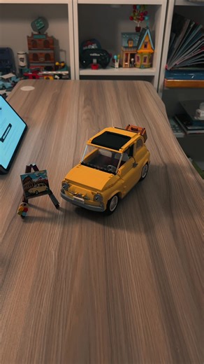 Quick build of the beautiful expert creator Fiat set #lego #afolcommunity #legobuilding