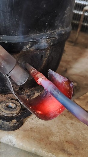 Discharge brazing copper tube #fblifestyle | Simple solutions