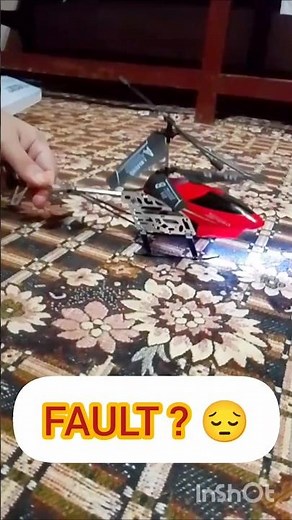 RC HELICOPTER NOT FLYING #shorts