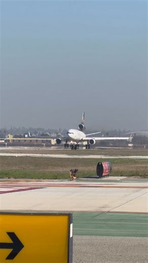last ever @upsairlines MD-11F takeoff from LAX, 11/7/2025 UPS permanently retires its fleet of 27 MD-11 aircraft and take a $137 million after-tax write off instead of returning the widebody freighters to service even if they are cleared to fly again by aviation authorities following the crash of one of its planes in early November. The announcement was made by the airline during its quarterly earnings call on Jan. 27. The accelerated retirement of all its MD-11 planes follows the deadly crash o