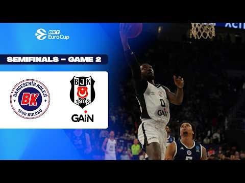 Bahcesehir College Istanbul - Besiktas GAIN | SEMIFINALS Game 2 Highlights | 2025-26 BKT EuroCup