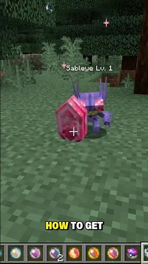 How to Get MEGA Sableye in Cobblemon! #cobblemon #shorts #megapokemon