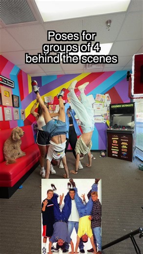 BTS for the poses for groups of 4! | Posing For Pictures