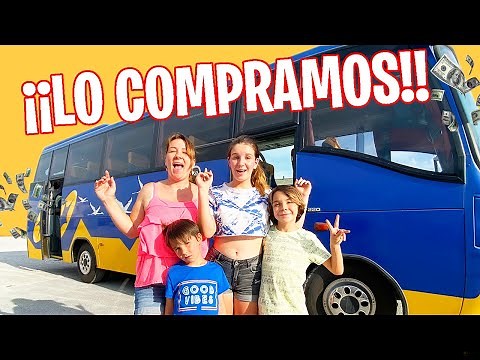 HOUSE TOUR del BUS ¡YA ESTÁ AQUÍ nuestra CASA RODANTE!