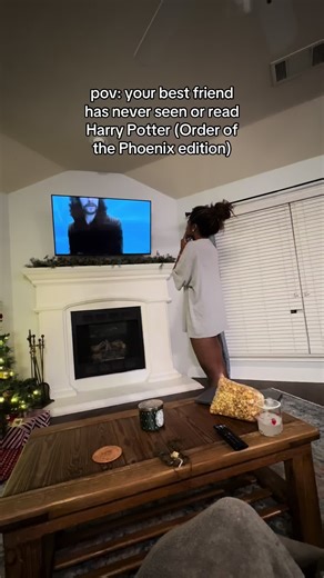 @Journeee watching Order of the Phoenix for the first time and let’s just say she is NOT too pleased w me hahahahha #harrypotter #harrypottertok #booktok #reaction #moviereaction