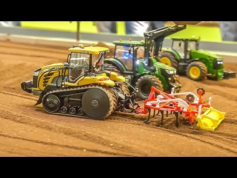 RC Tractors at work! Farming in 1/32 scale!