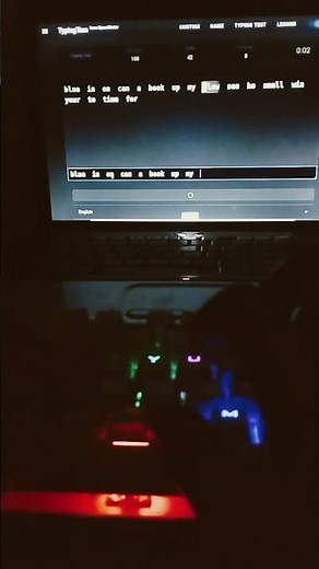 Daily typing practice with me! ⌨️