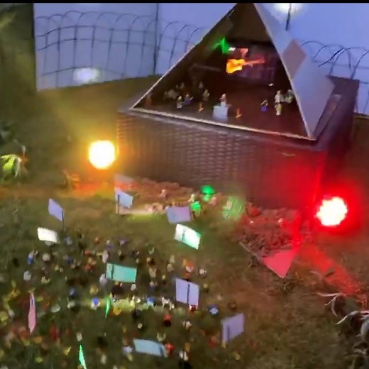 With 2020's Glastonbury Festival cancelled, this lad decided to take matters into his own hands and make his very own version from Lego 🤘 | LADbible