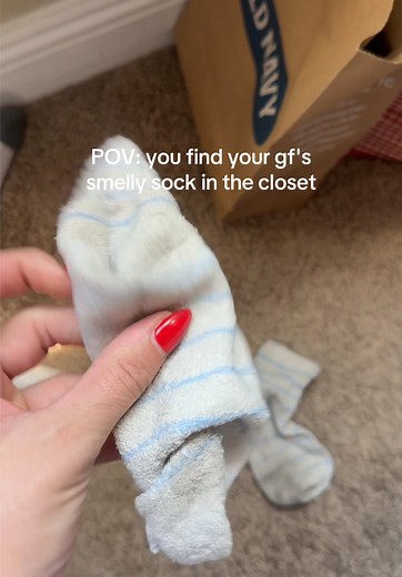 POV: Finding Your GF’s Smelly Sock in the Closet