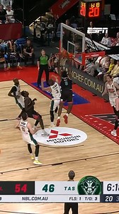 Darius Days with the putback dunk 💪 Watch live on ESPN 📺 | NBL