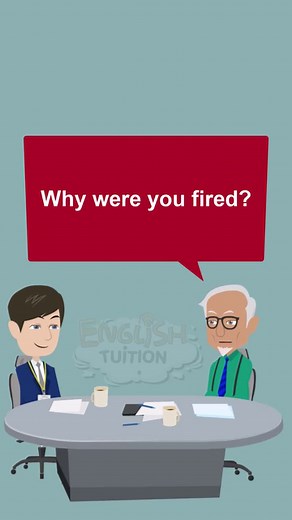 Best answer to Why were you fired? interview questions answers #interview #englishspoken #jobs #teacherlife #interviewquestions #englishtuition #interviewpreparation #englishtuition #jobinterview #interviewtips #interviewskills #english #englishlearning | English Tuition
