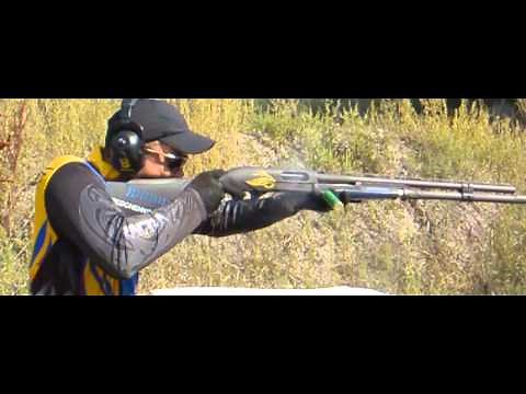 Shooting Shotgun (Slow Motion)