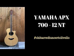 Yamaha APX 700 -12 NT