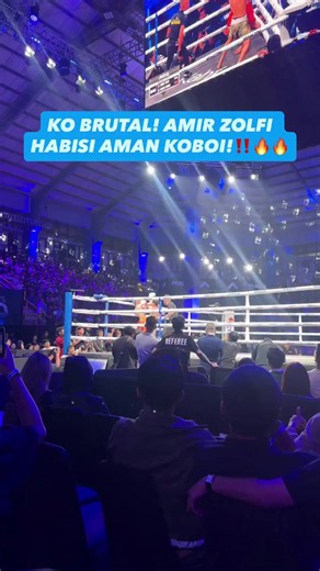 Amir Zolfi Tutup Fight dengan KO Brutal di BYON Madness 5!
