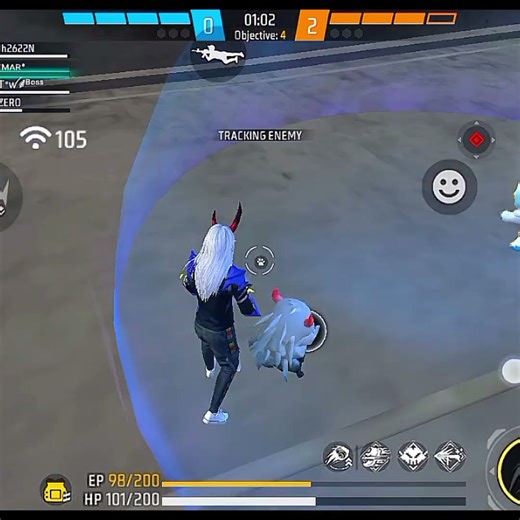 free fire screen glitch 😱